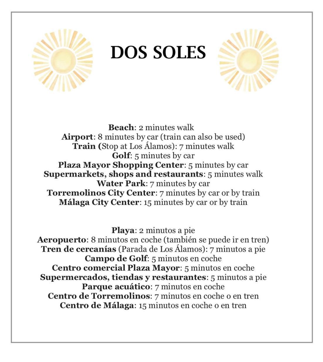 Dos Soles - Only 100 Meters From Beach Torremolinos Luaran gambar